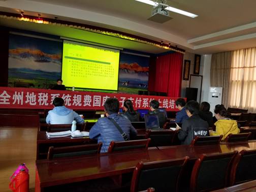 迪庆州地税局规费电子支付系统成功上线